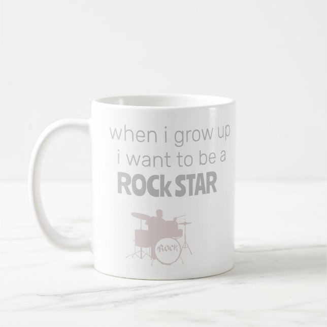 Future Rock Star Coffee Tasse (Links)