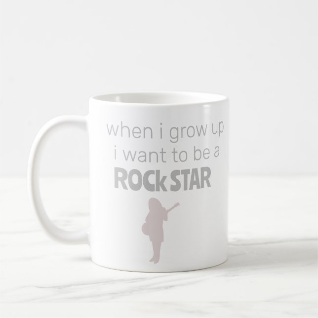 Future Rock Star Coffee Tasse (Links)
