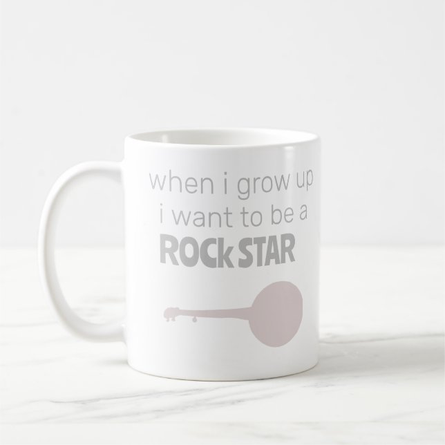 Future Rock Star Coffee Tasse (Links)