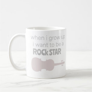 Future Rock Star Coffee Tasse