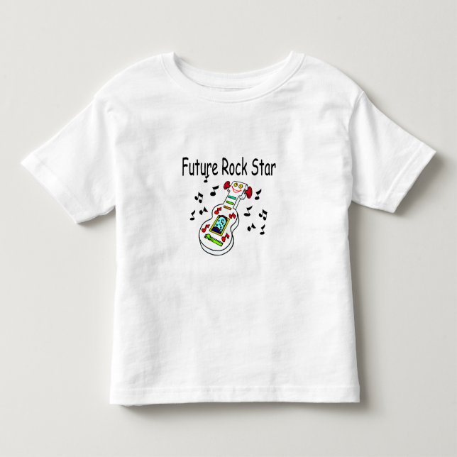 Future Rock Star Kleinkind T-shirt (Vorderseite)