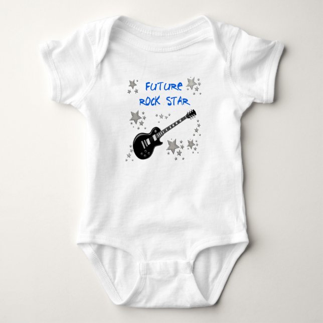 Future Rockstar Baby Strampler (Vorderseite)