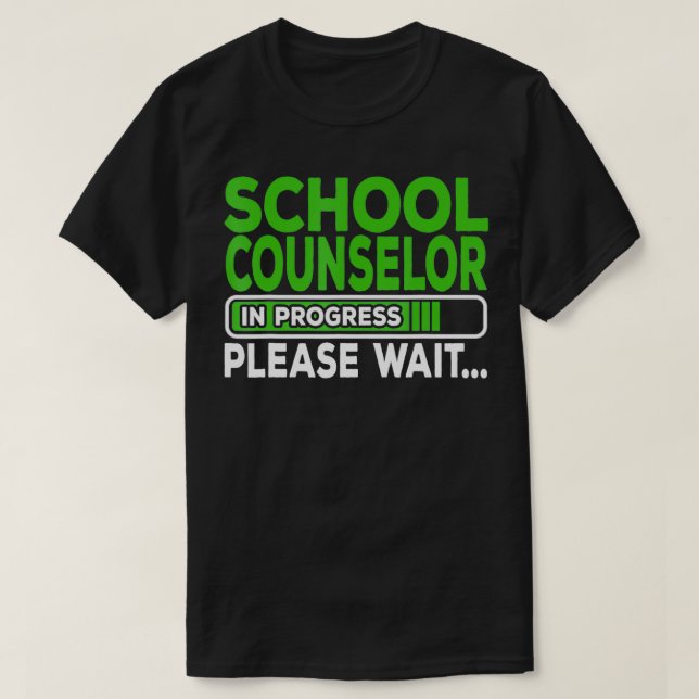 Future School Counselor  T-Shirt (Design vorne)