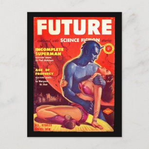 Future Science Fiction 02 (UK)_Pulp Art Postkarte