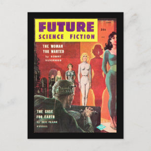 Future Science Fiction 36 [1958-04.Columbia]_Pulp Postkarte
