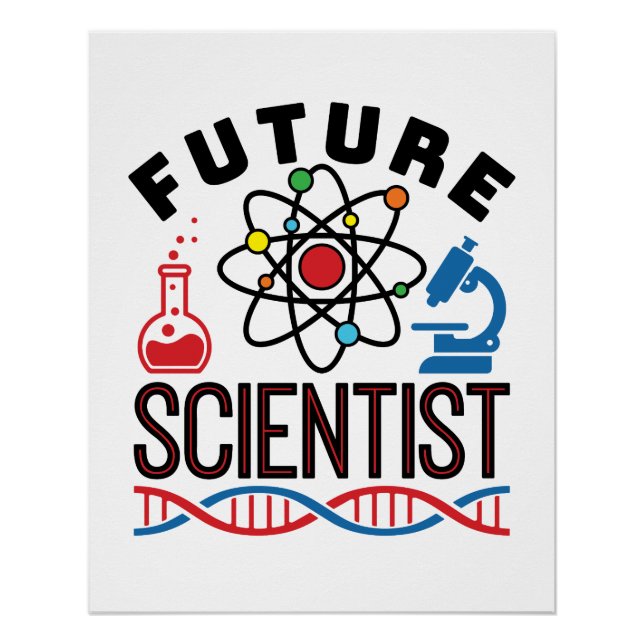 Future Scientiscience Lover STEM Poster (Vorderseite)