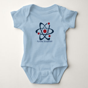 Future Scientists Atom Design Baby Clothing Baby Strampler