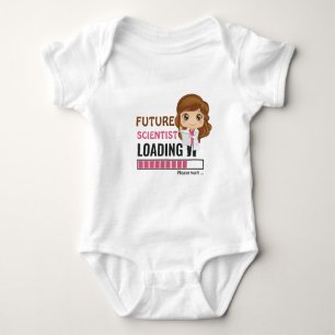Future Scientists Laden Säugling Duschvorrichtung Baby Strampler