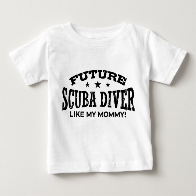 Future Scuba Diver Baby T-shirt (Vorderseite)