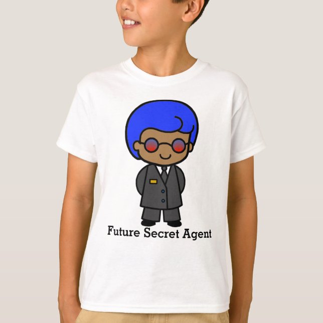 Future Secret Agent Man T-Shirt (Vorderseite)