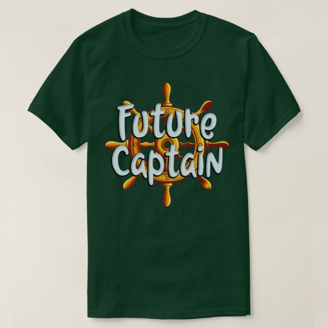 Future Ship Captain T-Shirt (Design vorne)