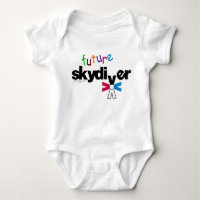 Future Skydiver Baby Bodysuit