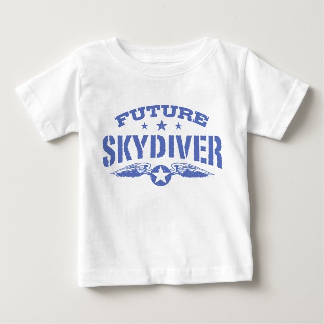 Future Skydiver Baby T-shirt (Vorderseite)