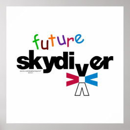 Future Skydiver Poster