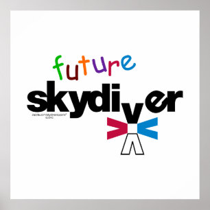 Future Skydiver Poster