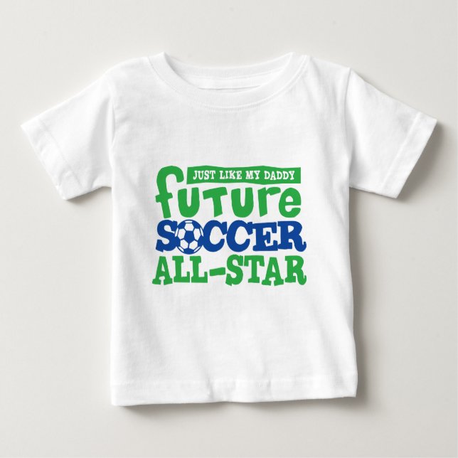 Future Soccer All Star Boy Baby T-shirt (Vorderseite)