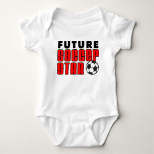 Future Soccer Star Baby Strampler