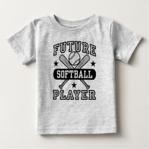 Future Softball Player Baby T-shirt