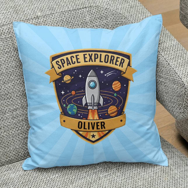 Future Space Explorer Kissen (Von Creator hochgeladen)