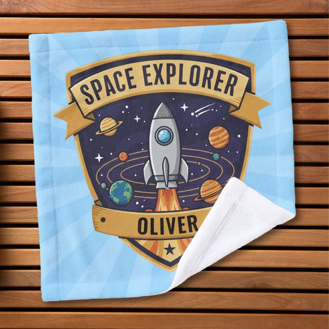 Future Space Explorer Waschlappen (Von Creator hochgeladen)