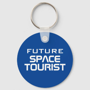 Future Space Tourist lustiges Schlüsselanhänger Ge