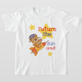 Future Star Abschluss T - Shirt - Grad Rocket 2025