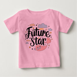 Future Star - Whimsical Baby Bump T-shirt
