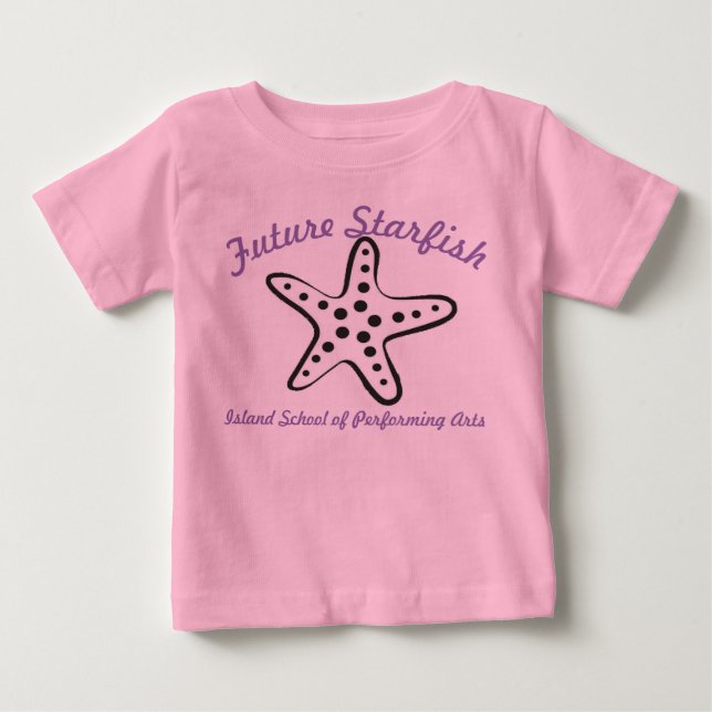 Future Starfish Baby T-shirt (Vorderseite)
