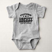 Future Stellvertretender Sheriff Baby Bodysuit