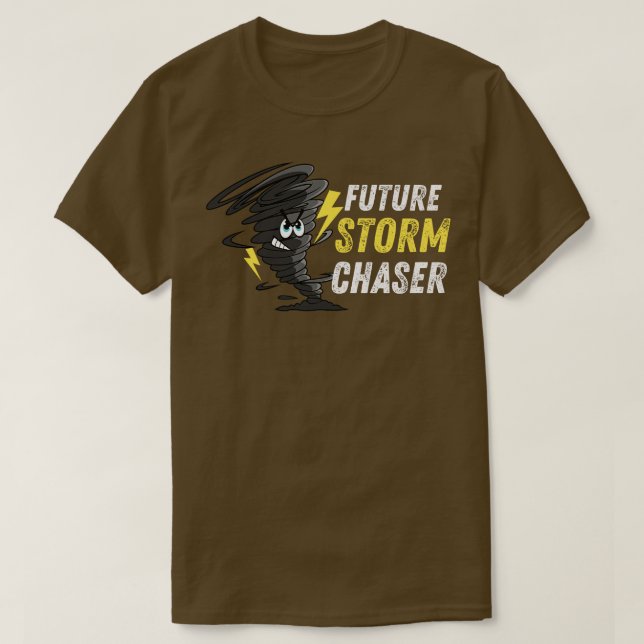 Future Storm Weather Chaser Tornado Kinder T-Shirt (Design vorne)