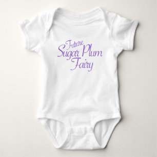 Future Sugar Plum Fairy Nutcracker Baby Strampler