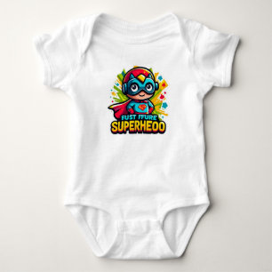 Future Superhero Baby Jersey Strampler