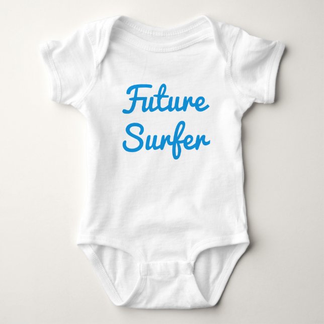 Future Surfer Baby Bodysuit Strampler (Vorderseite)
