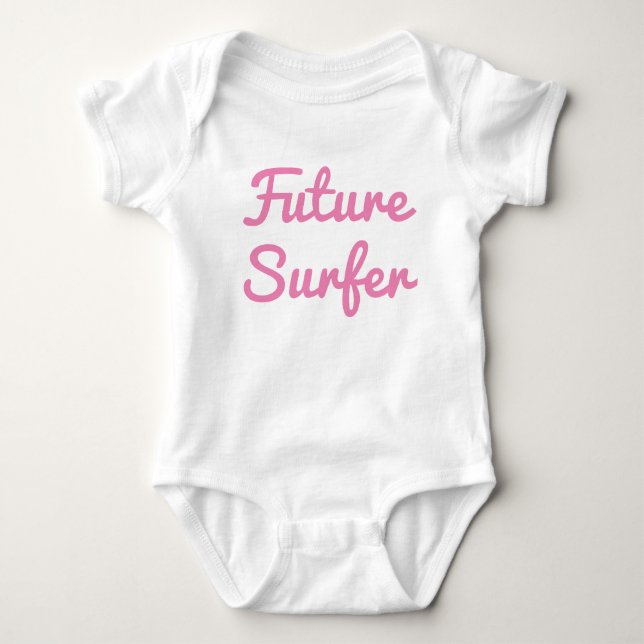 Future Surfer Baby Bodysuit Strampler (Vorderseite)