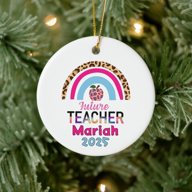 Future Teacher Christmas Ornament (Baum)
