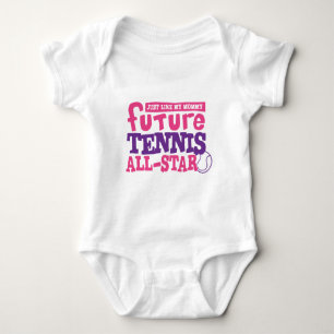 Future Tennis All Star - Mädchen Baby Strampler