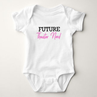 Future Theater Nerd Pink Baby Strampler