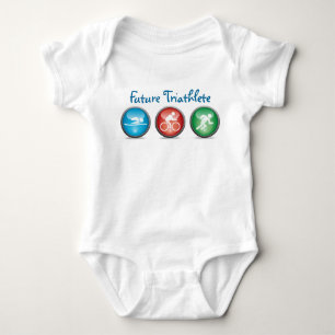 Future Triathlete Baby Boy Shirt :: 01