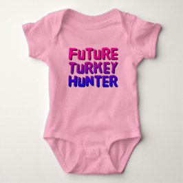 Future Turkey Hunter Baby Bodysuit Strampler