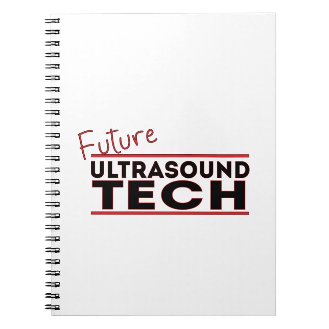 Future Ultrasound Tech Notizblock (Vorderseite)