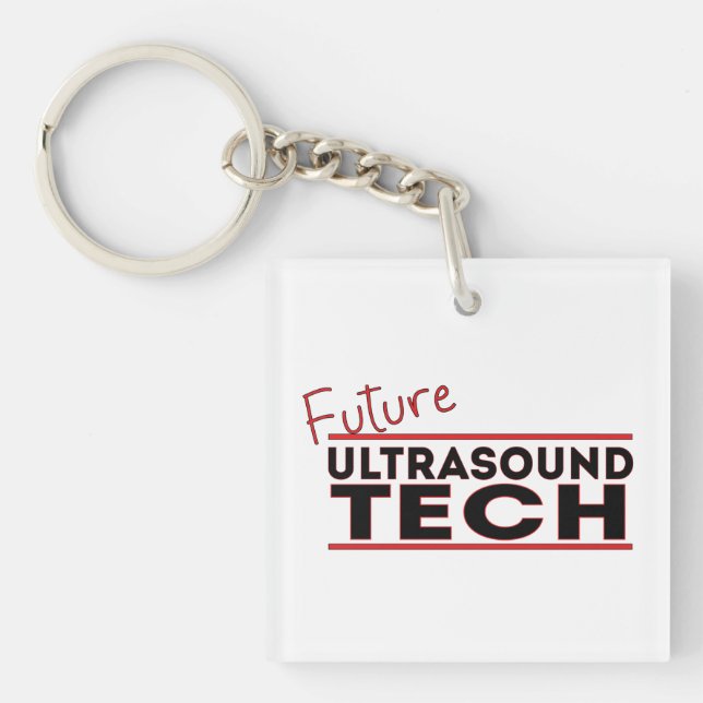 Future Ultrasound Tech Schlüsselanhänger (Vorderseite)