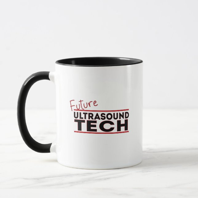 Future Ultrasound Tech Tasse (Links)