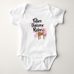 Future Unicorn Rider Baby Baby Strampler