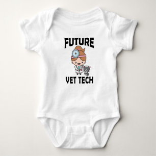 Future Vet Tech Animal Care Baby Geschenk Baby Strampler