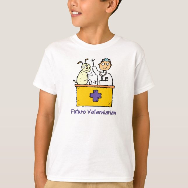 Future Veterinarian - Boy T-Shirt (Vorderseite)