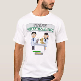 Future Veterinarian Loading – Vet Student Design T-Shirt
