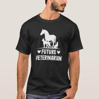 Future Veterinary Boy Girl Veterinary Vet Costum T-Shirt