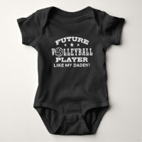 Future Volleyball Player wie My Daddy Baby T-Shir
