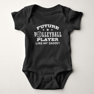 Future Volleyball Player wie My Daddy Baby T-Shir Strampler