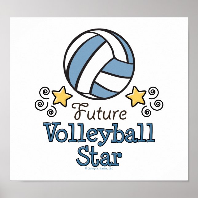 Future Volleyball Star Poster (Vorne)